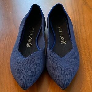 Rothy's Blue Flats